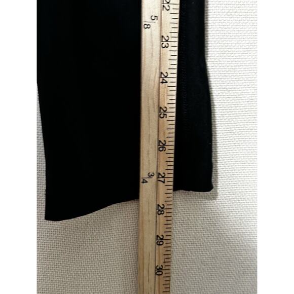 Nike Running Leggings Dri Fit Womens Medium Cropped Capri 19” Inseam Black - Picture 7 of 10